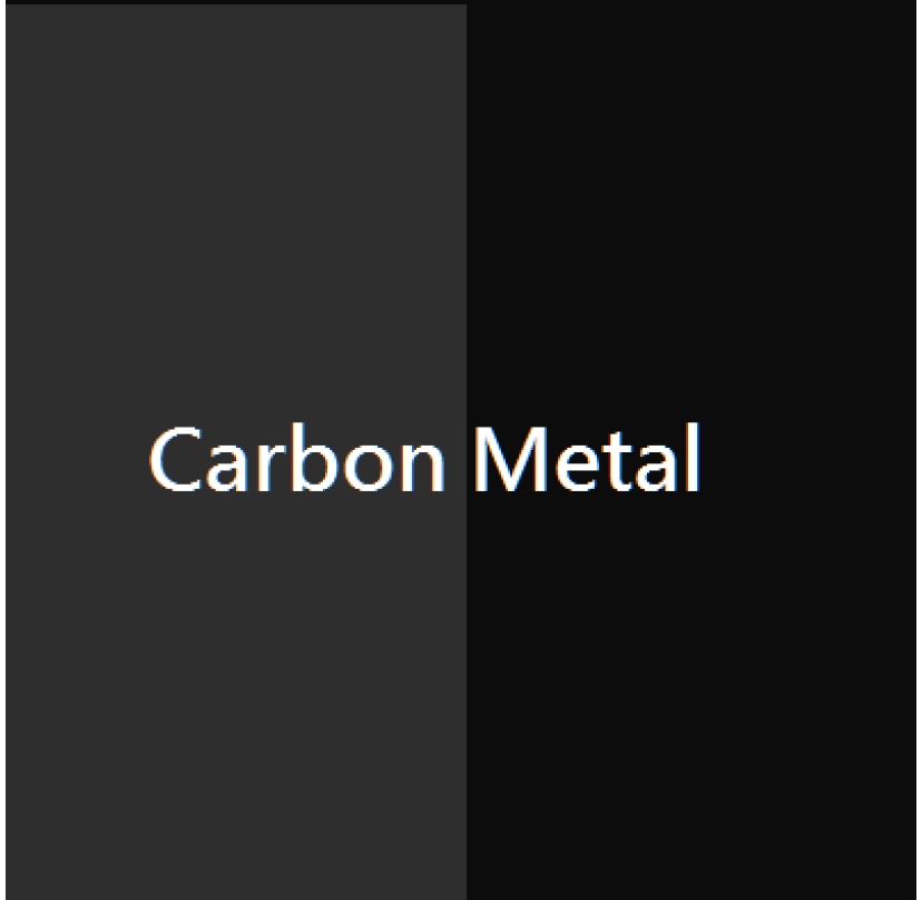 Carbon Metalized